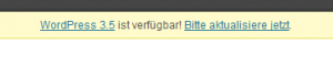 Wordpress 3.5 installieren: bloß nicht! Nur negative Erfahrungen.
