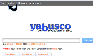 Yabusco: eine alternative Blogsuche