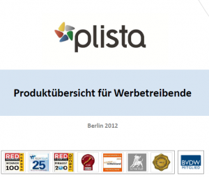 Keine In-Bild-Werbung mehr: Die Inhalte im PDF auf Plista.com waren nicht mehr aktuell...