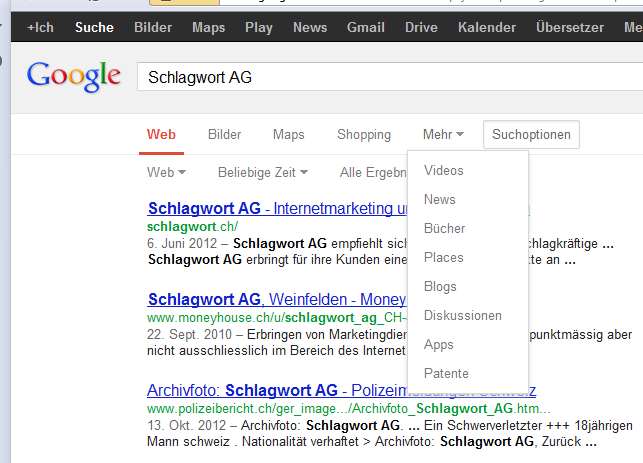 Schlagwort AG Google-Blogsuche