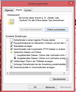 Versteckte Ordner unter Windows bzw. wie Windows es nennt "ausgeblendete" Ordner: So können Sie sie anzeigen