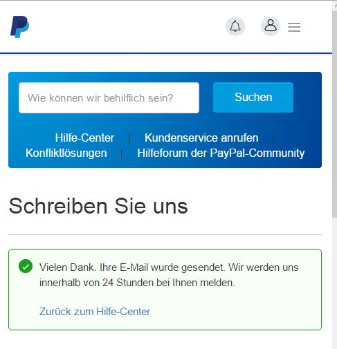 Schon wieder das gleiche Problem: "Fügen Sie eine Kreditkarte hinzu, um den Einkauf fortzusetzen." Im Gegensatz zur Mail vom Kundendienst von Paypal wurde das Problem niht behoben.