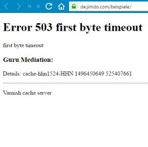 Ladezeit von Webseiten ist ein "Ränking"-Faktor für Google. Weil Google gemerkt hat, daß die Leute Seiten hassen, die laaaangsam laden. Irrwitzigerweise lädt grad nichteinmal die Webseite von Jimdoo selbst... (siehe Foto)