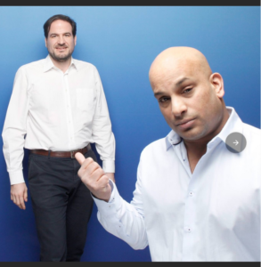 Das Digital-Team der «NZZ am Sonntag»: Marco Metzler (l.) und Chanchal Biswas. (Bildquelle: NZZaS-Eigendarstellung auf der Webseite)
