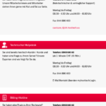 Hosttech: Wer technischen Support braucht, für den wird das Hosting rasch mal einige 100% teurer, je nach Anrufdauer (Bildschirmfotoausriß: Hosttech)
